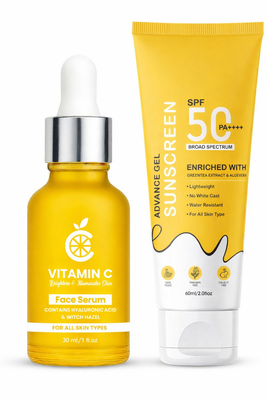 Vitamin C Serum + SPF 50 Combo